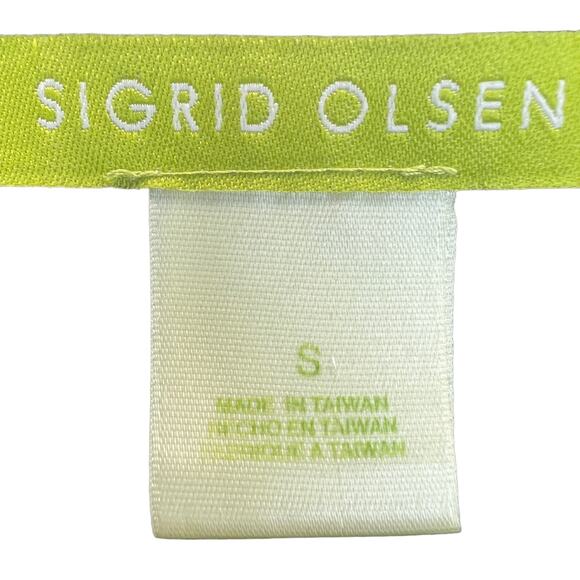 Sigrid Olsen Black Long Sleeve Wrap Dress Classic Style Neutral Office Classic - Picture 2 of 8